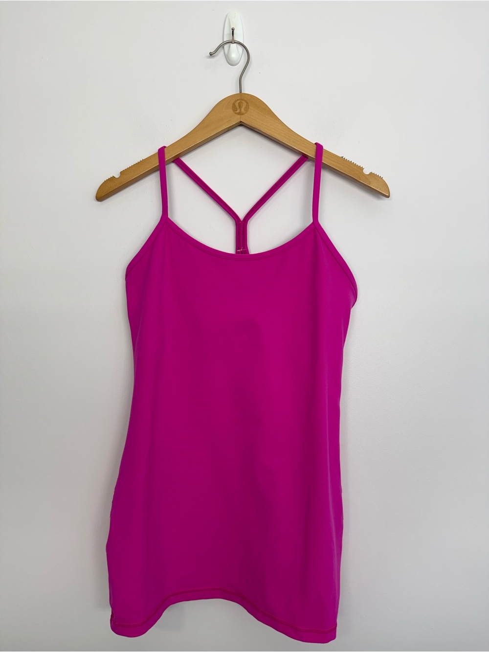 Lululemon Power-Y Tank Top Bright Pink Size 8
